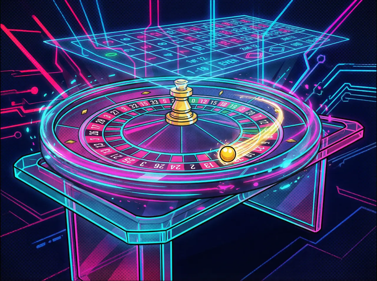 轮盘游戏量子引擎 - 网络赌博